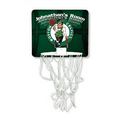 7 1/2" x 9" Full Color Mini Basketball Hoop